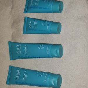 Travel size face cleaner and moisturizer